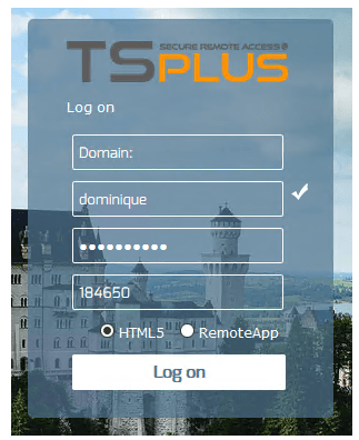 2Fa TSplus