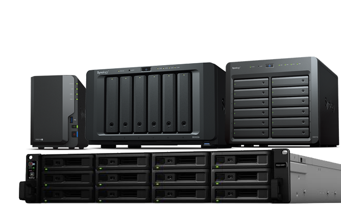 Виды СХД Synology