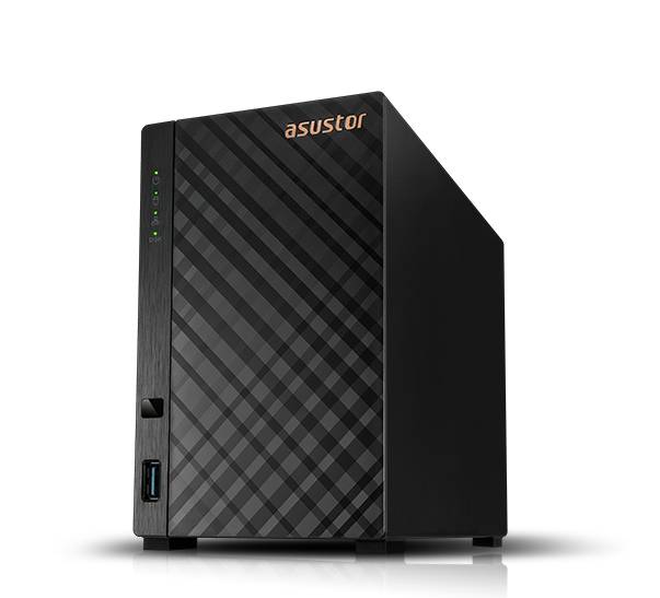 Сетевой накопитель NAS Asustor Drivestor 2 AS1102T вид спереди
